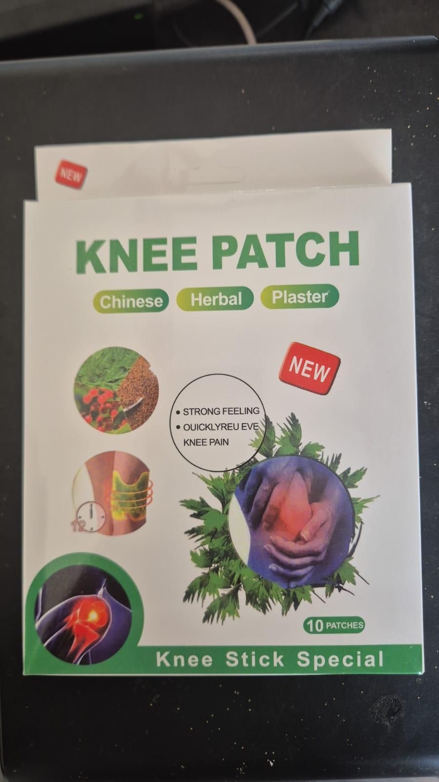 Self-Heating Moxa Knee Patches – Packs of 10 / 20 / 30