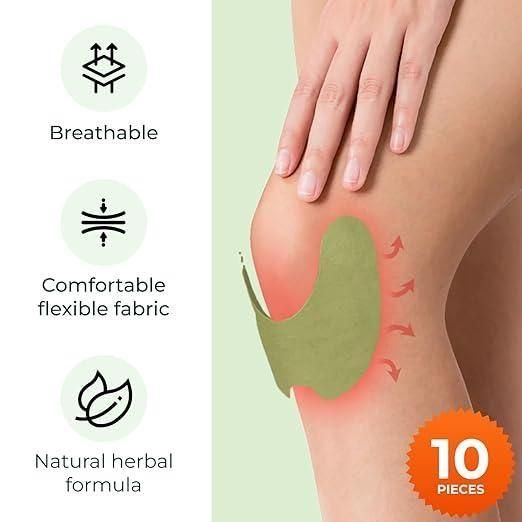 Self-Heating Moxa Knee Patches – Packs of 10 / 20 / 30