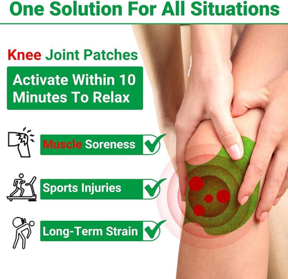 Self-Heating Moxa Knee Patches – Packs of 10 / 20 / 30