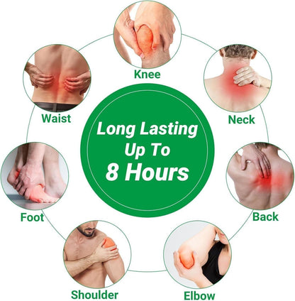Self-Heating Moxa Knee Patches – Packs of 10 / 20 / 30