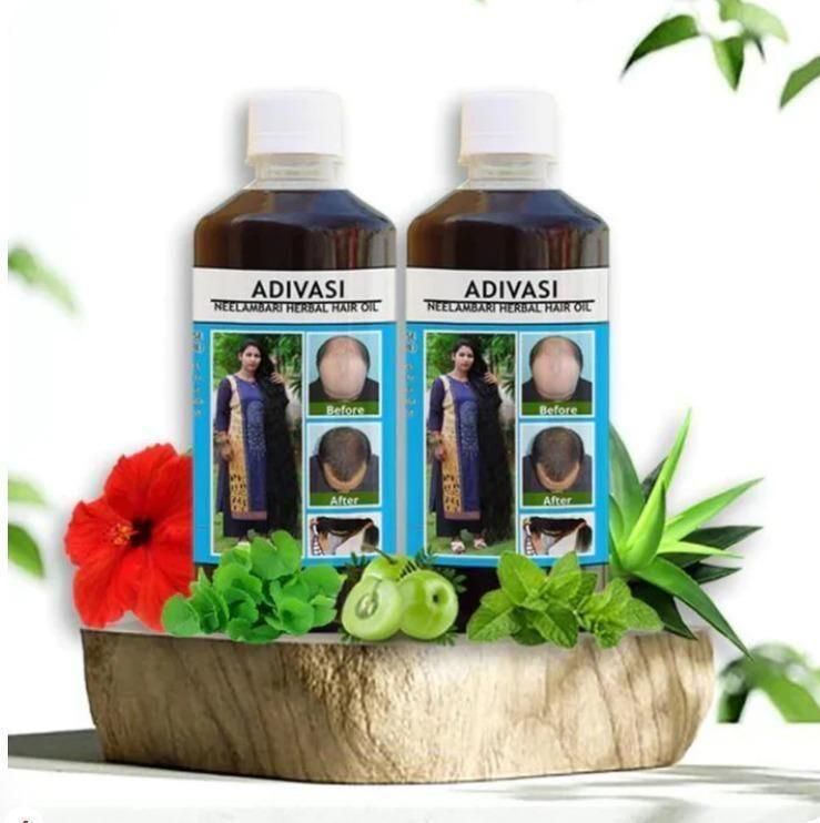 Adivasi Herbal Hair Oil  (Buy 1 Get 1 Free )