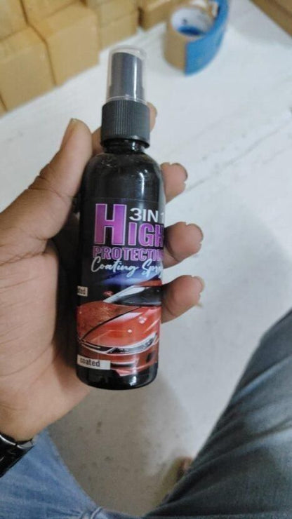 3 in 1 High Protection Quick Car Ceramic Coating Spray - (Buy 1 Get 1 Free)