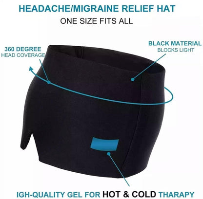 Headache Relief Cap - Hot & Cold Therepy