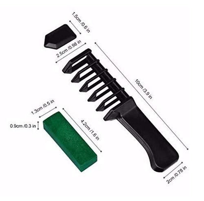 Disposable dye Hair comb Temporary Hair Color Kit