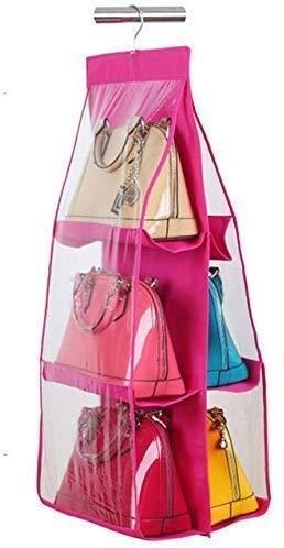 6 Pocket PVC Storage Organizer Hanging Bags