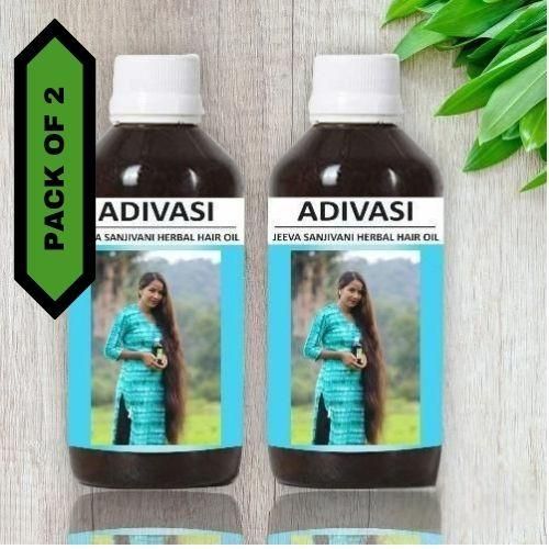 Adivasi Herbal Hair Oil  (Buy 1 Get 1 Free )