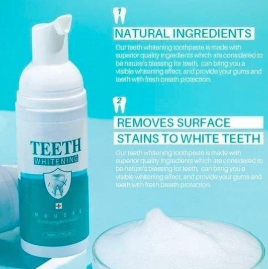 Teeth Whitening Foam 60ML (Pack of 1)