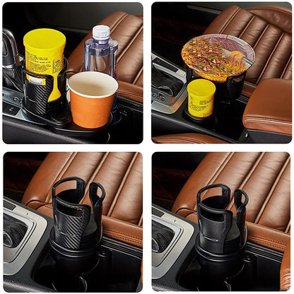 2 in 1 Multifunctional Car Drink Cup Holder Organizer